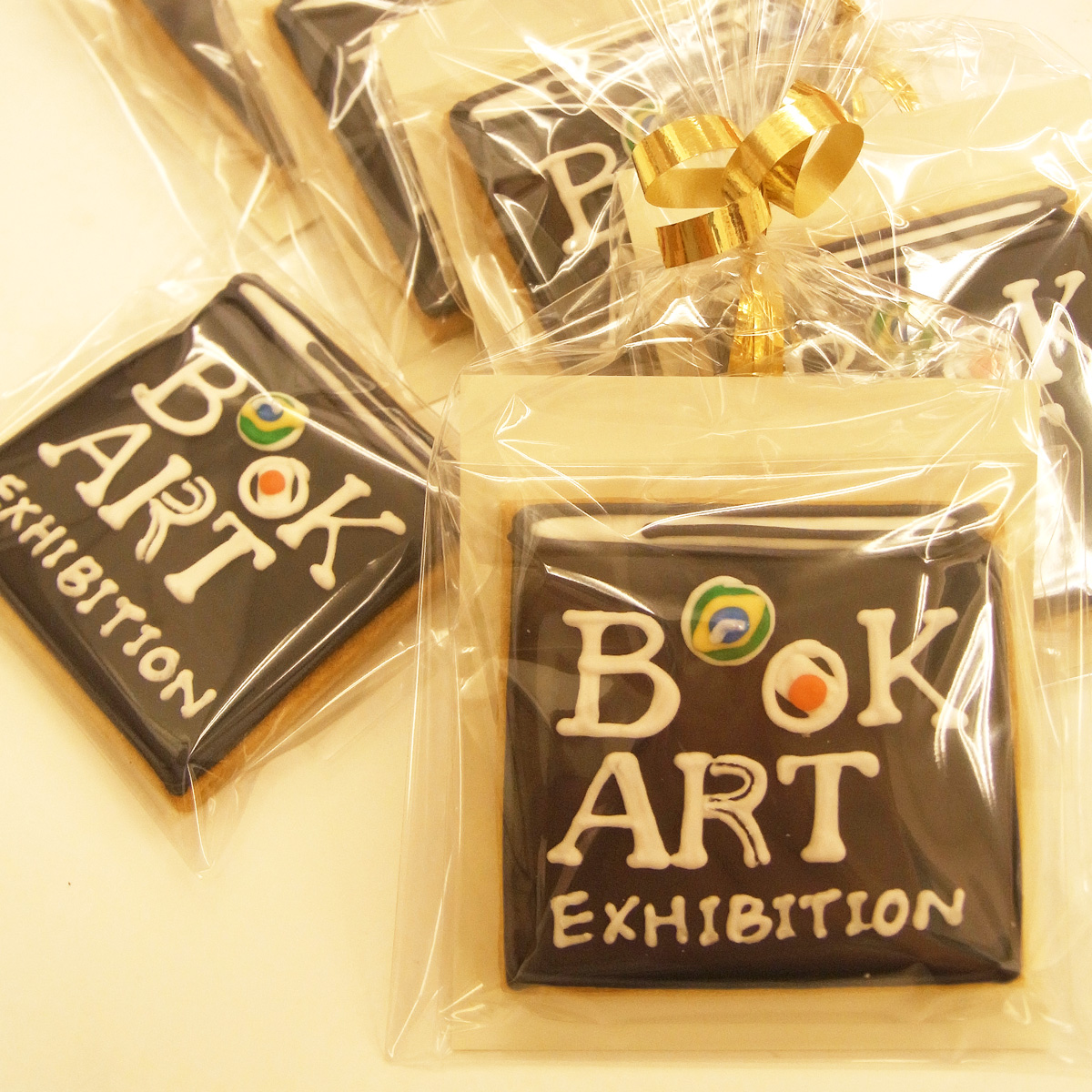 「BOOK ART EXHIBITION」2013イベントクッキー
